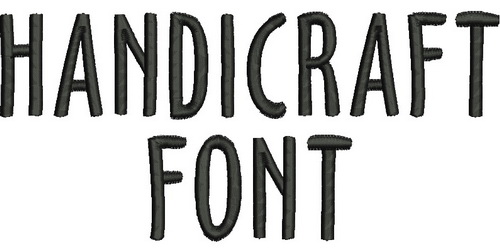 Handicraft Font