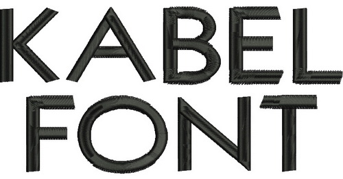 Kabel Font