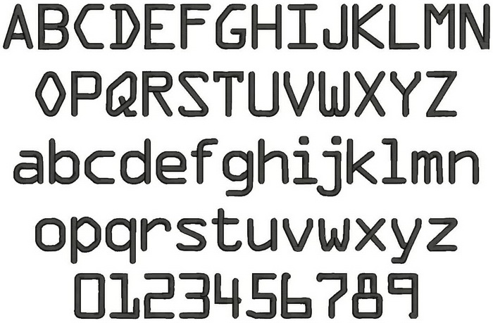 Microscan Font