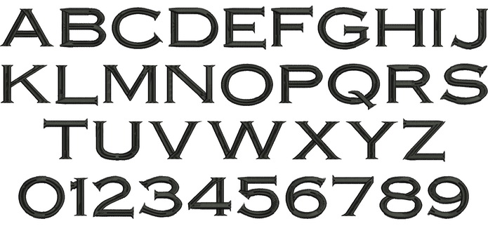 Copperplate Font