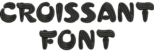 Croissant Font