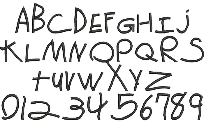 Kindergarten Blocks Font