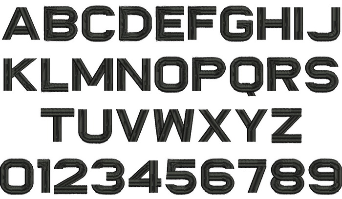 Legal Block Font