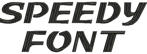 Speedy Font