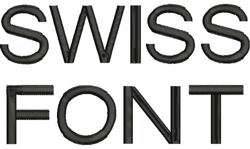 Swiss Font