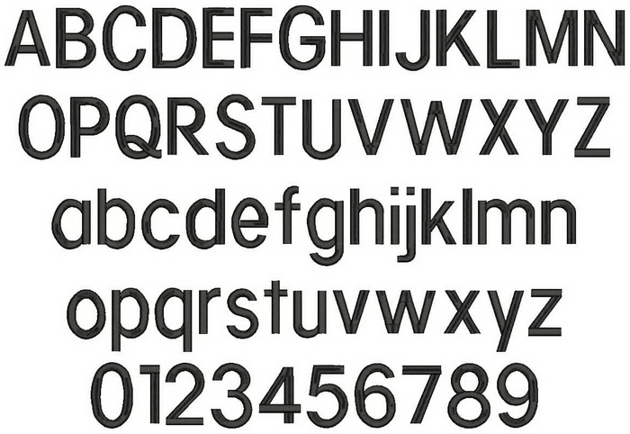 Small Block 1 Font