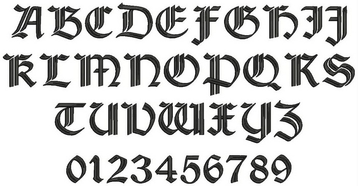 Felt Tip Font