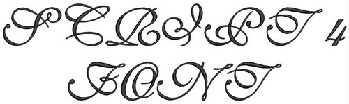 Script 4 Font