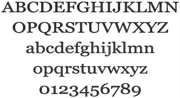 Georgia Font