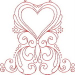 Red and Gold Hearts