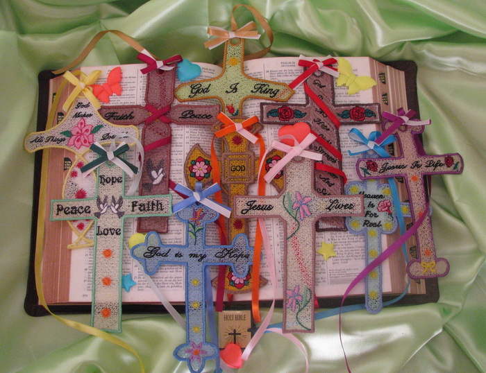 Bible Crosses FSL Bookmarks