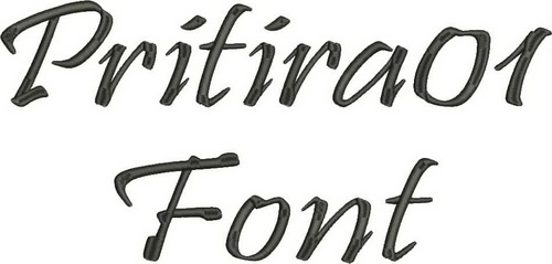 Pritira01 Font