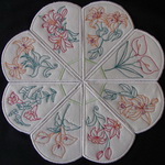 Lilly Dinner Place mat set