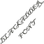 Blackadder Font