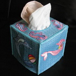 Cute Dolphins Tissue Box Covers