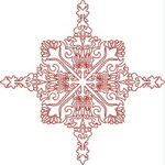 Twinkle Star - Redwork