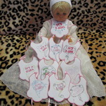 Its a Girl Baby Bibs